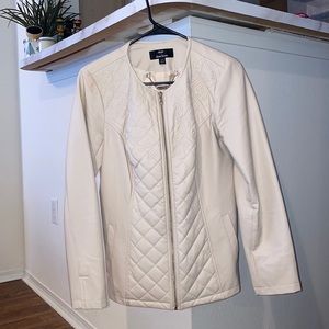 Cream nude jacket in perfect condition worn once NWOT